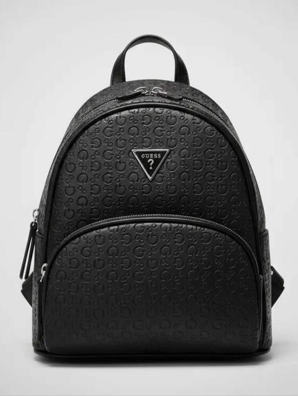 NEW Guess Black Embossed Backpack